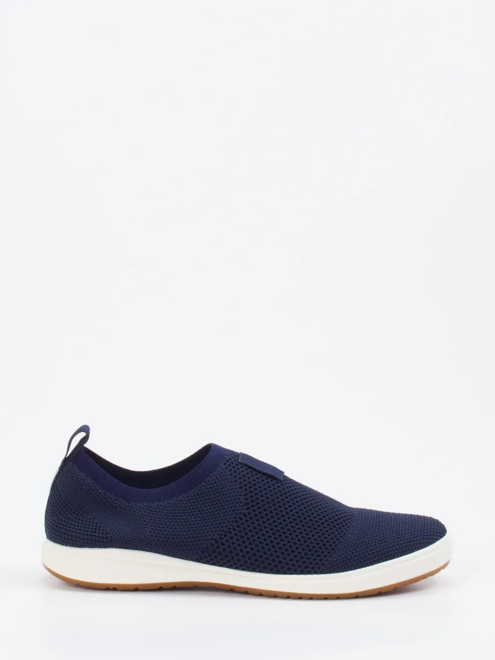 Josef Seibel – Slip-On Sneaker aus Stretch-Mesh Blau