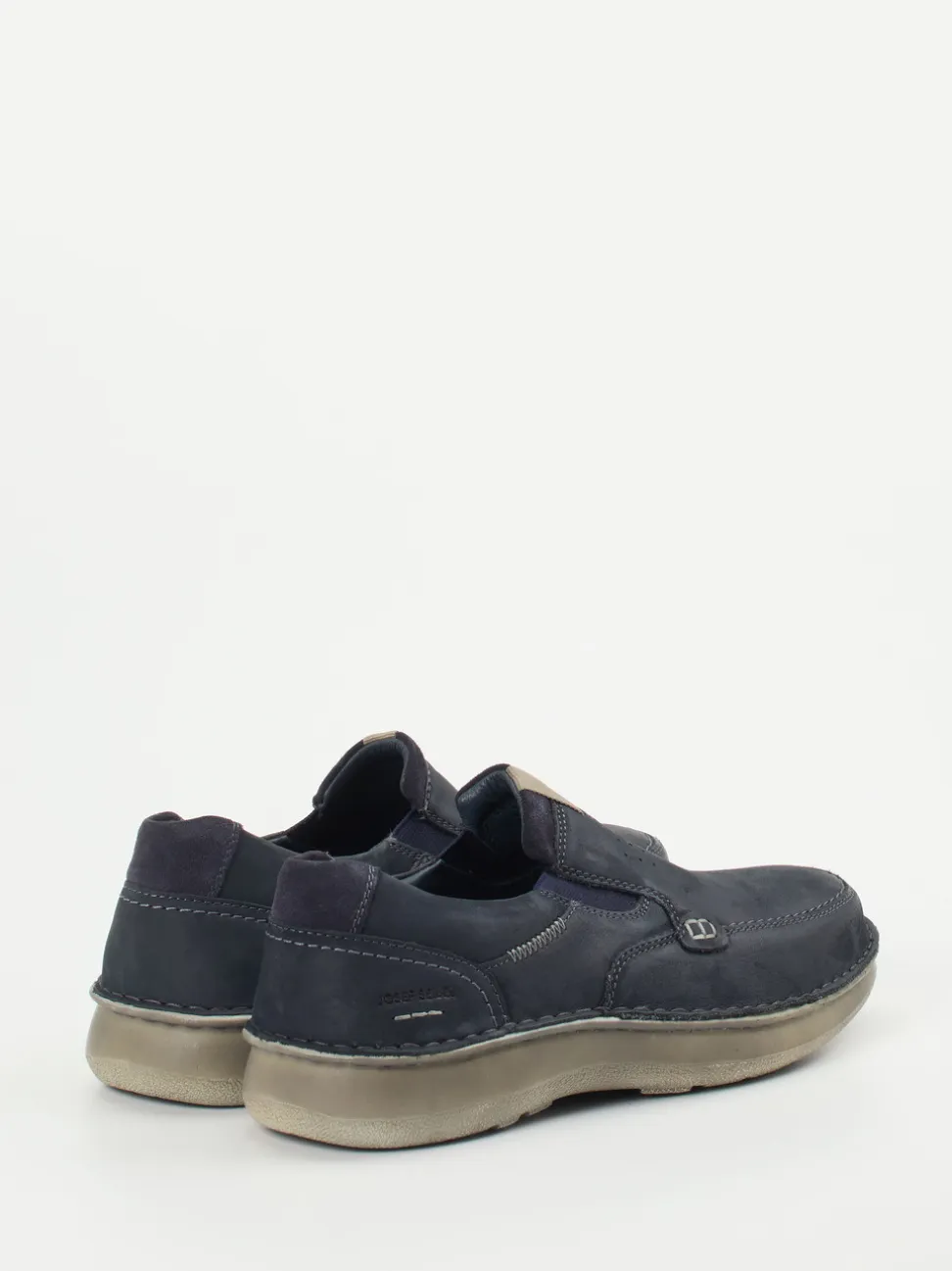Josef Seibel – Slip-On-Halbschuh aus Nubukleder Blau