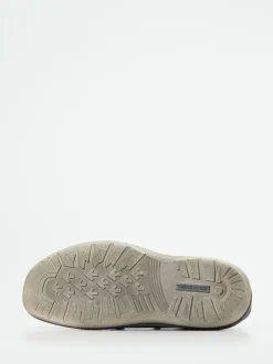 Josef Seibel – Slip-On-Halbschuh aus Nubukleder Blau