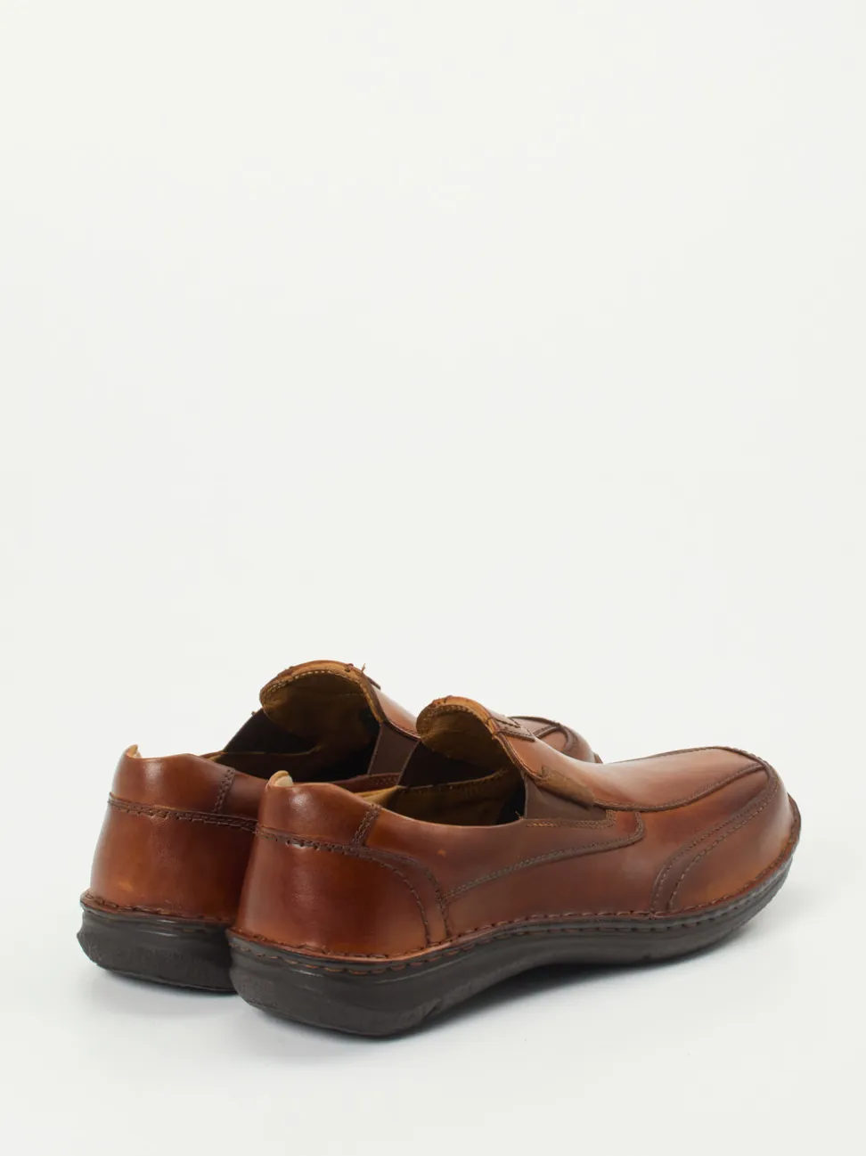 Josef Seibel – Slipper aus Kalbleder cognacbraun
