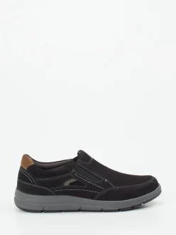 Josef Seibel – Slipper aus Nubukleder schwarz