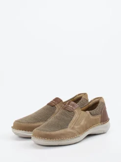 Josef Seibel – Slipper aus Veloursleder sandbeige