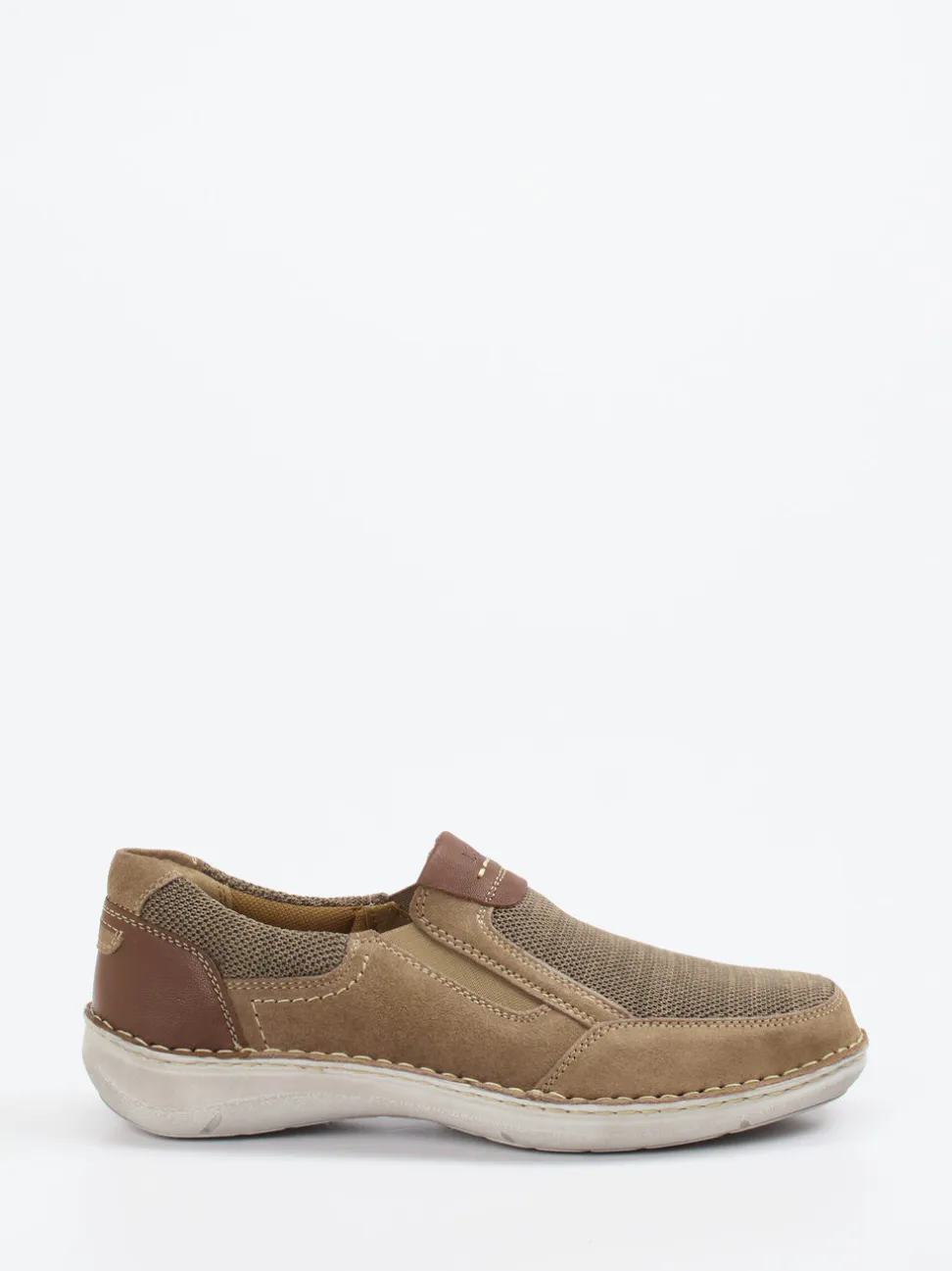 Josef Seibel – Slipper aus Veloursleder sandbeige