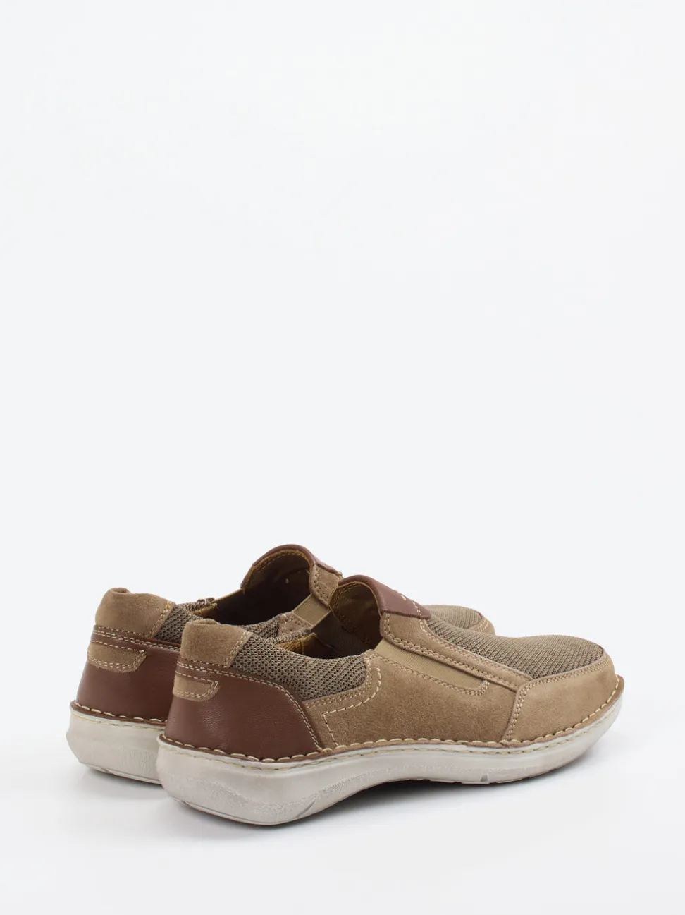 Josef Seibel – Slipper aus Veloursleder sandbeige