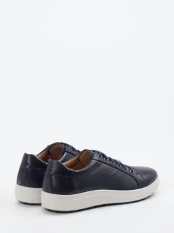 Josef Seibel – Sneaker aus Nubukleder Dunkelblau