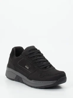 Josef Seibel – Sneaker aus Nubukleder Schwarz