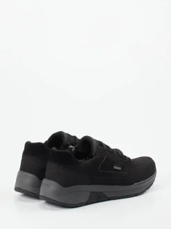 Josef Seibel – Sneaker aus Nubukleder Schwarz