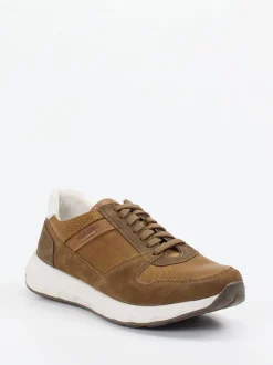 Josef Seibel – Sneaker aus Veloursleder braun