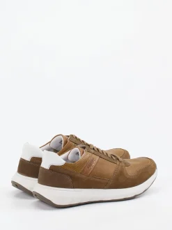 Josef Seibel – Sneaker aus Veloursleder braun