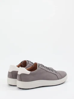 Josef Seibel – Sneaker aus Nubukleder in Steingrau