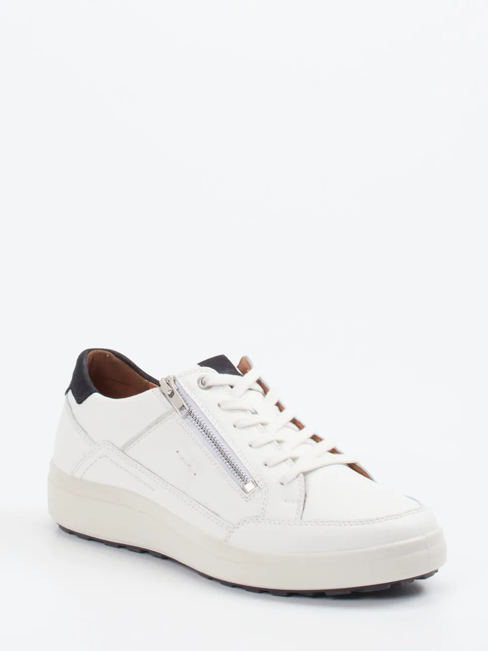Josef Seibel – Sneaker aus Leder Offwhite