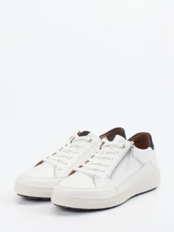 Josef Seibel – Sneaker aus Leder Offwhite