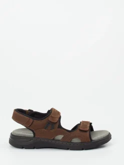 Josef Seibel – Trekkingsandalen aus Nubukleder braun