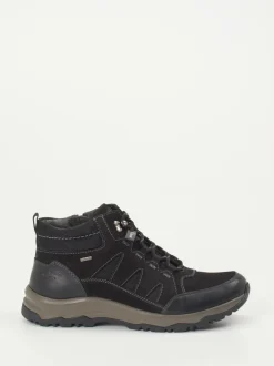 Josef Seibel – Wanderschuhe aus Nubukleder schwarz