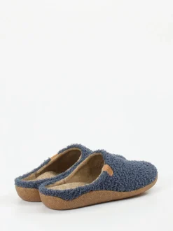 Josef Seibel Relax – Filzpantoffel aus Textil in Blau