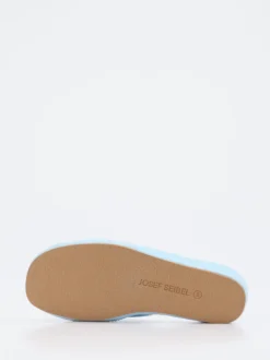Josef Seibel Relax – Pantolette aus Frottee Hellblau