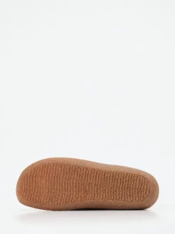 Josef Seibel Relax – Pantoffeln aus Filz in Beigebraun