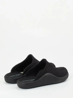 Josef Seibel Relax – Pantoffeln aus Textil schwarz
