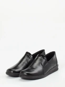 Josef Seibel Relax – Slip-On aus Kalbleder schwarz