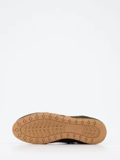 Kamo Gutsu – High-Top-Sneaker aus Veloursleder grün