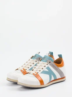 Kamo Gutsu – Sneaker aus Glattleder Off-White