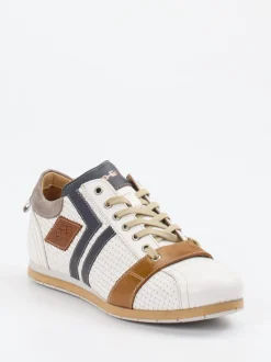 Kamo Gutsu – Sneaker aus Leder mit Flechtstruktur