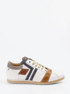 Kamo Gutsu – Sneaker aus Leder mit Flechtstruktur