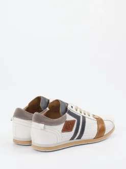 Kamo Gutsu – Sneaker aus Leder mit Flechtstruktur