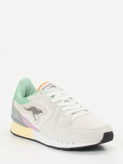 Kangaroos – Retro-Sneaker aus Mesh und Veloursleder