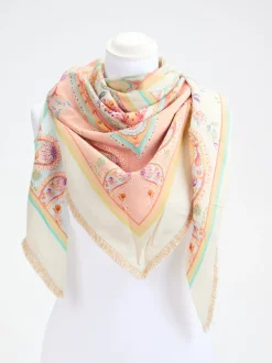 Katherina Loretta – Halstuch aus Viskose in Pastelloptik
