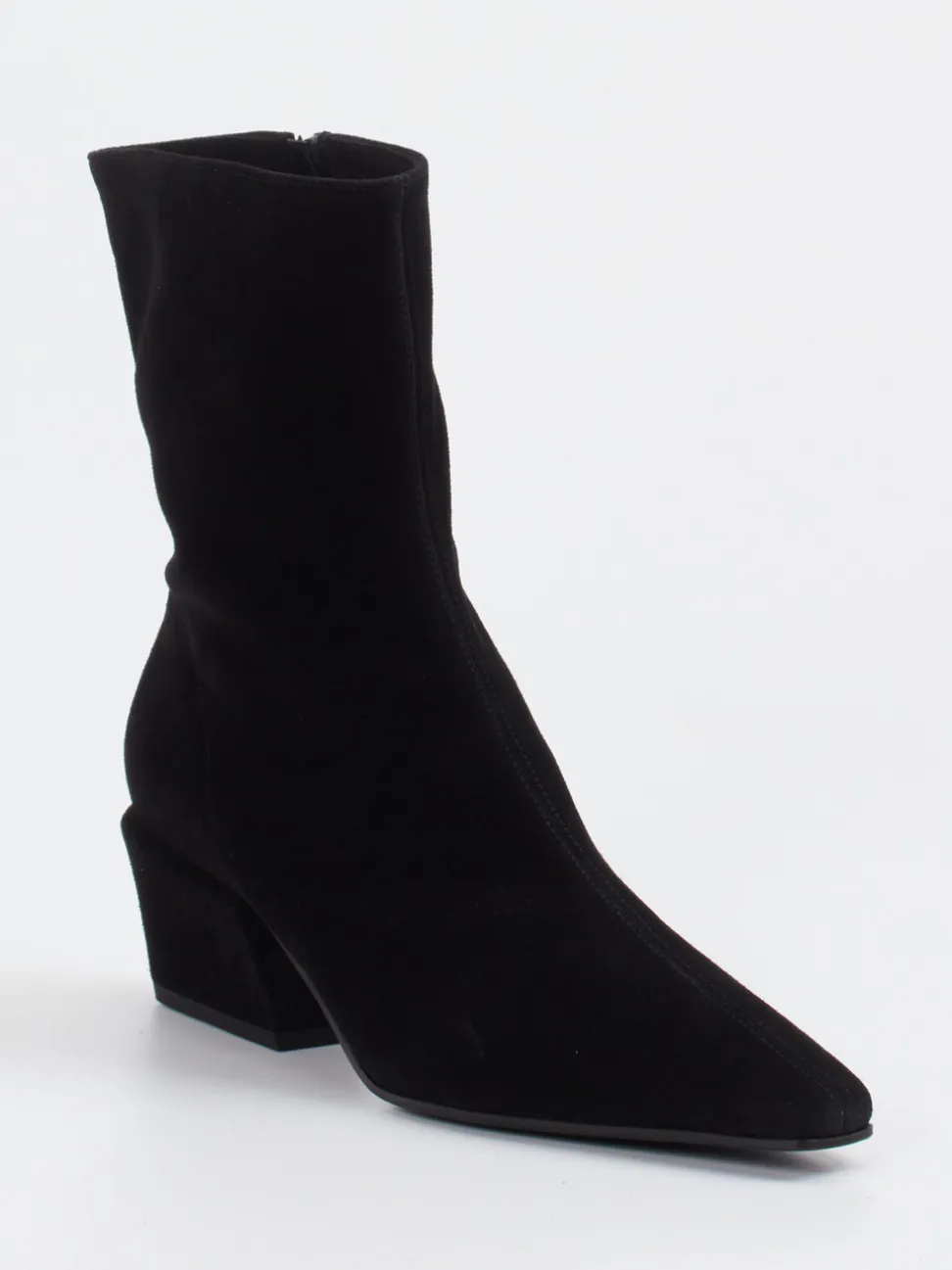 Kennel & Schmenger – Ankle Boots aus Veloursleder schwarz