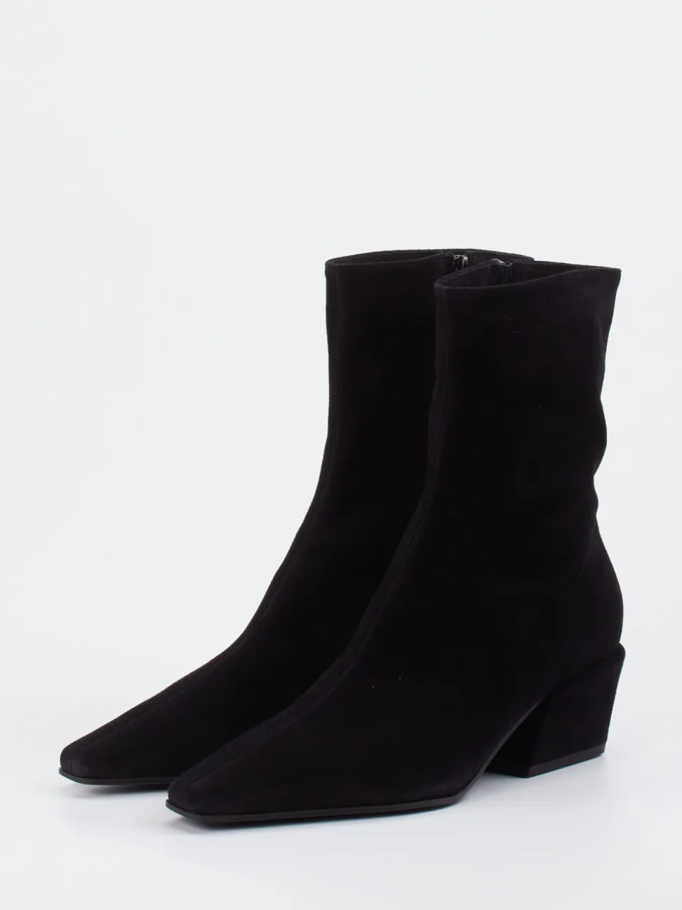 Kennel & Schmenger – Ankle Boots aus Veloursleder schwarz