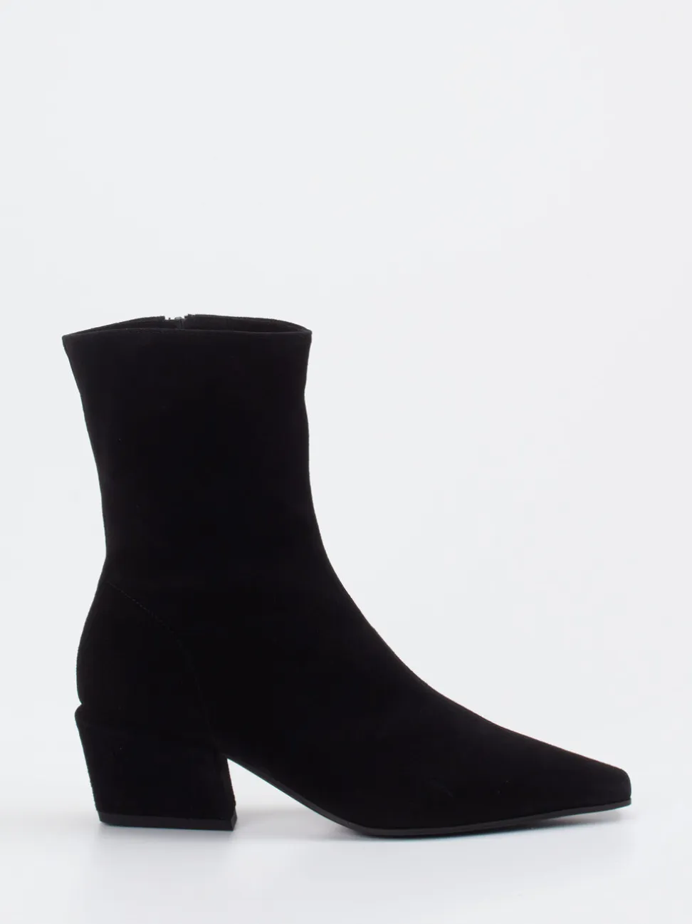 Kennel & Schmenger – Ankle Boots aus Veloursleder schwarz