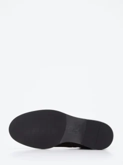 Kennel & Schmenger – Biker-Stiefelette aus Veloursleder Braun