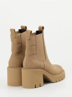 Kennel & Schmenger – Chelsea Boots aus Nubukleder Sandbeige