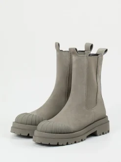 Kennel & Schmenger – Chelsea Boots aus Nubukleder Taupe