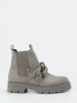 Kennel & Schmenger – Chelsea Boots aus Nubukleder Grau