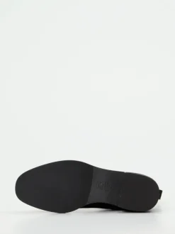Kennel & Schmenger – Chelsea Boots aus Veloursleder Schwarz