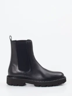 Kennel & Schmenger – Chelsea Boots aus Kalbleder tiefblau