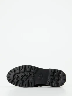 Kennel & Schmenger – Chunky-Loafer aus Veloursleder schwarz