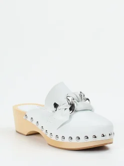 Kennel & Schmenger – Clogs aus Kalbleder mit Holzsohle