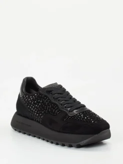 Kennel & Schmenger – Fashion-Sneaker aus Veloursleder schwarz