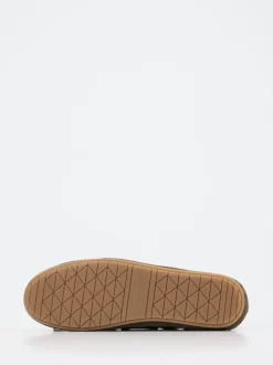 Kennel & Schmenger – Fransen-Loafer aus Veloursleder Oliv
