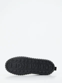 Kennel & Schmenger – High-Top Sneaker aus Veloursleder schwarz