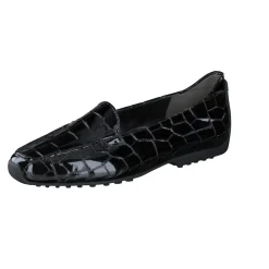 Kennel & Schmenger – Loafer aus Lackleder in Kroko-Optik