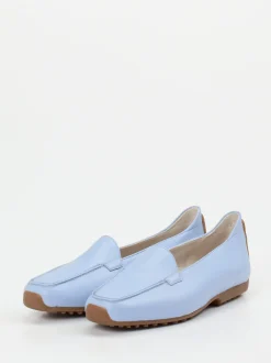 Kennel & Schmenger – Loafer aus Kalbleder hellblau