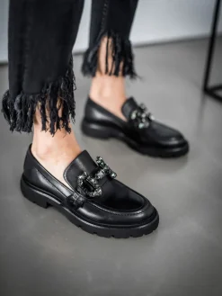 Kennel & Schmenger – Loafer aus Kalbleder schwarz