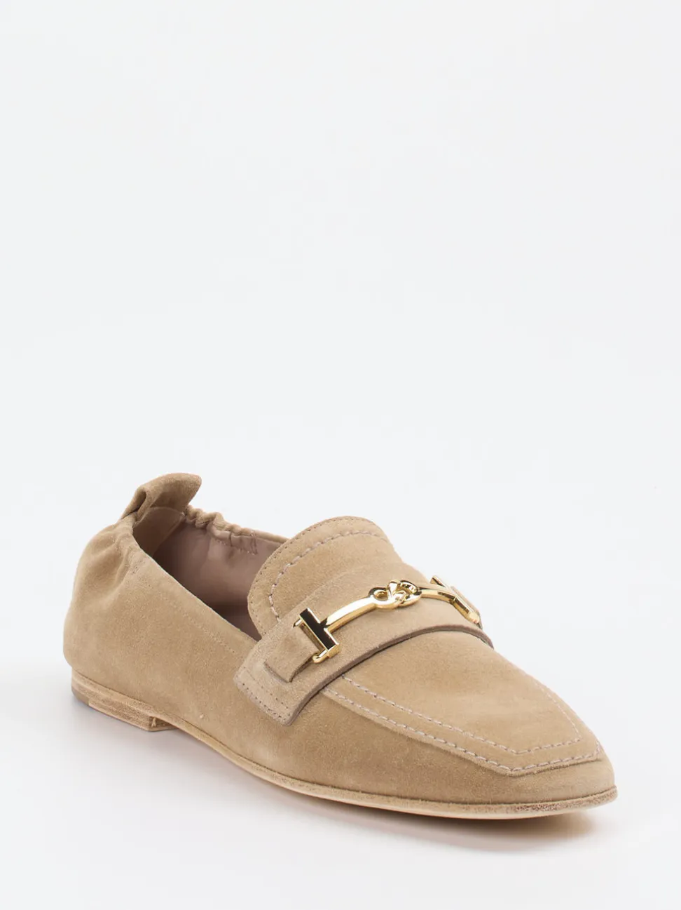 Kennel & Schmenger – Loafer aus Veloursleder beige