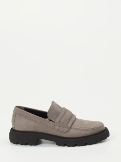 Kennel & Schmenger – Loafer aus Nubukleder in Taupe