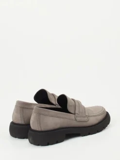 Kennel & Schmenger – Loafer aus Nubukleder in Taupe